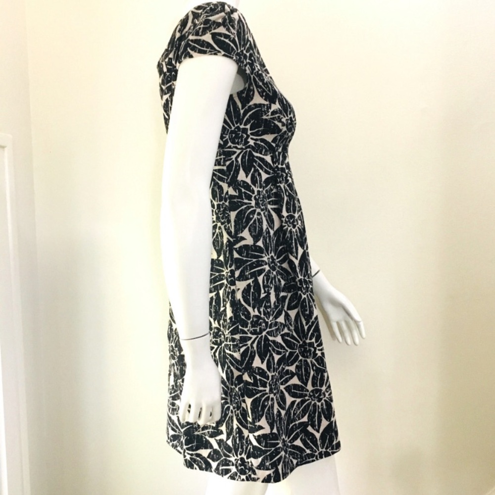Michael Kors babydoll linen floral dress